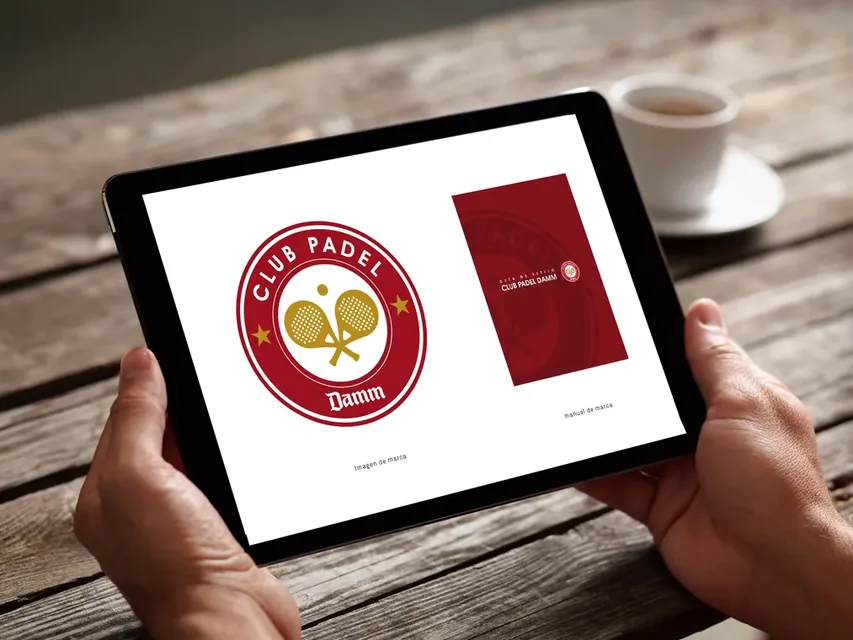 Projecte de branding de Club Pádel Damm per Blackstone