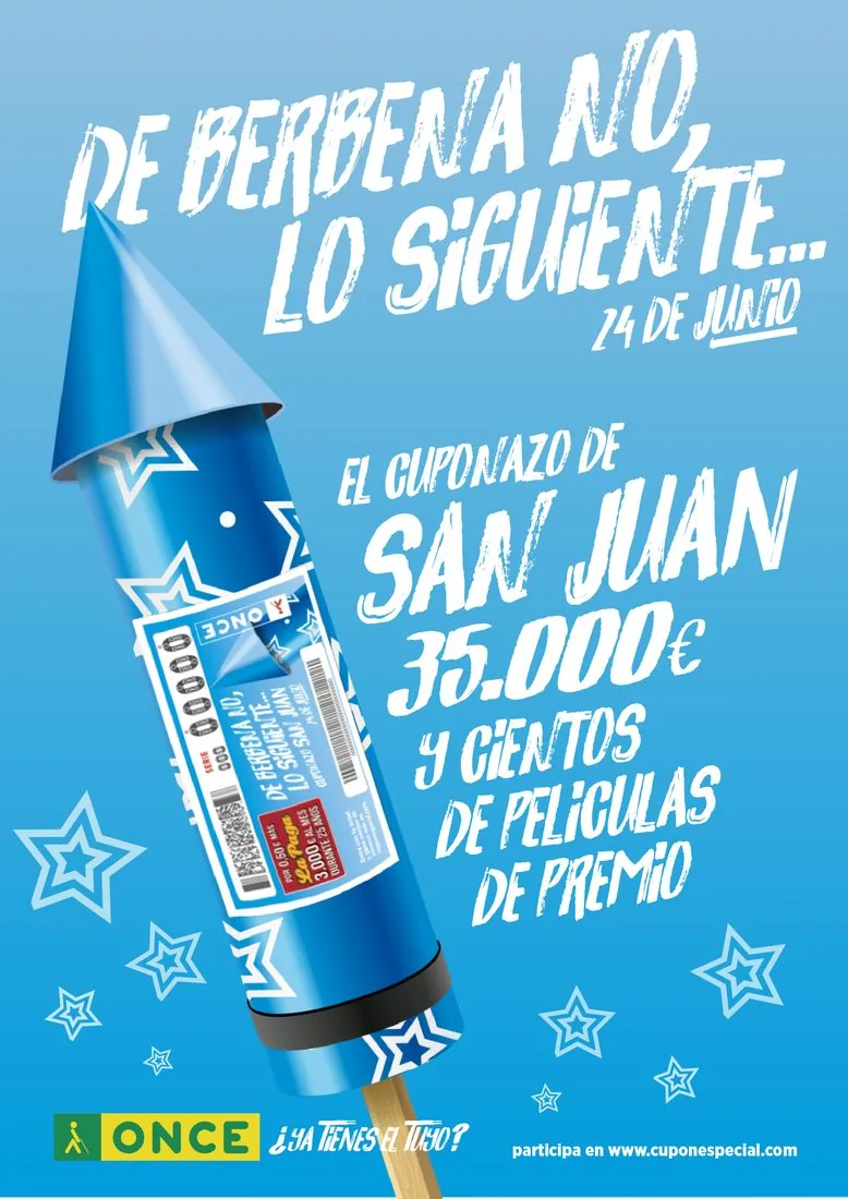 Gràfica publicitària ONCE — Blackstone Creative
