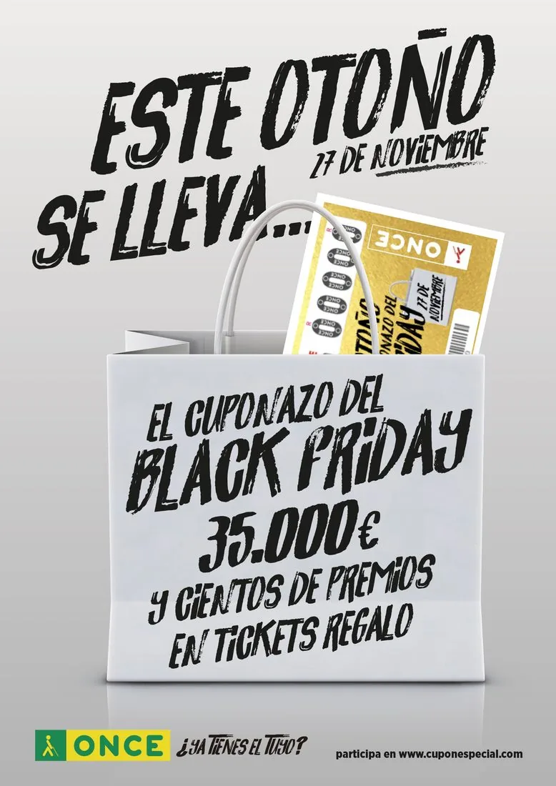 Gràfica publicitària ONCE — Blackstone Creative