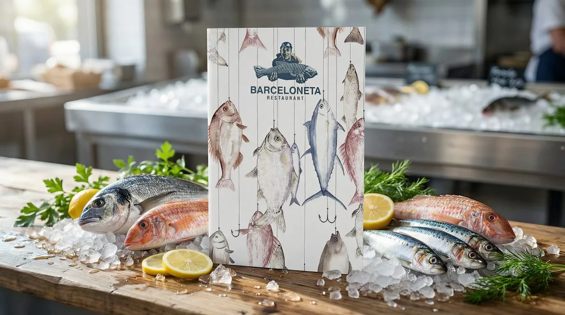 Disseny de carta de restaurant — Blackstone Creative