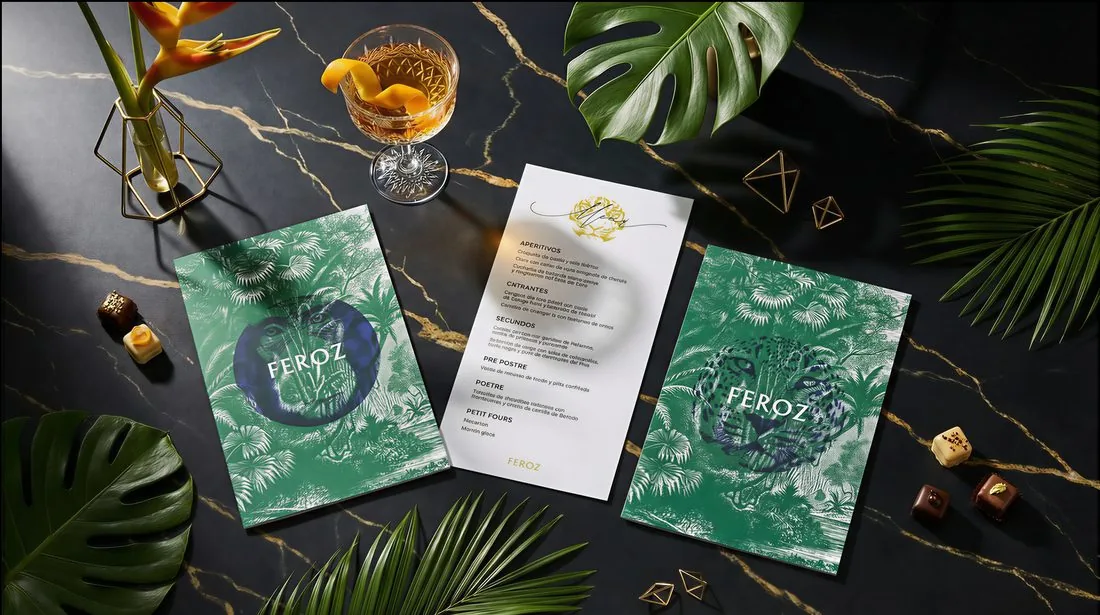 Disseny de carta de restaurant — Blackstone Creative