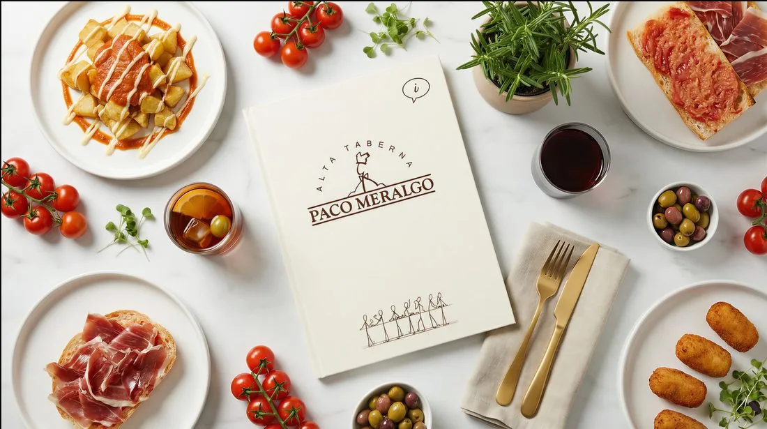 Disseny de carta de restaurant — Blackstone Creative