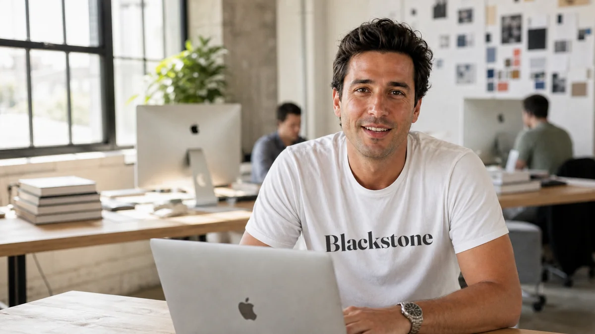 Equipo de Blackstone trabajando en la renovaci&oacute;n de una web