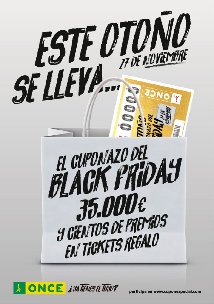 Campaña Creativa ONCE por Blackstone Agencia Creativa Barcelona