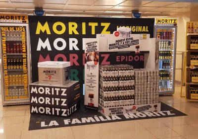 Acción de Marketing para Moritz por Blackstone Agencia Creativa Barcelona